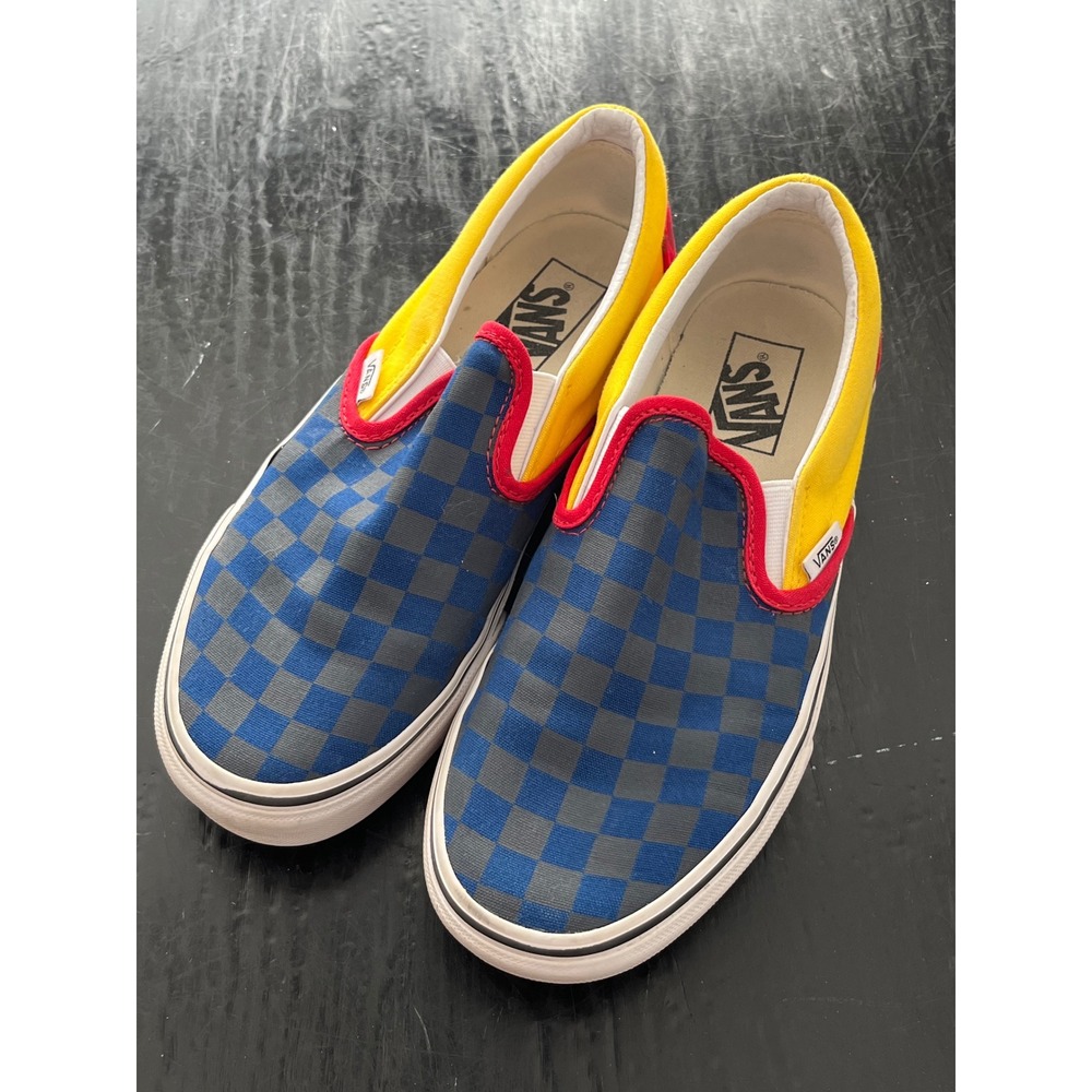 Vans Classic Slip-On OTW Rally sneakers multi-color checkerboard pattern‎